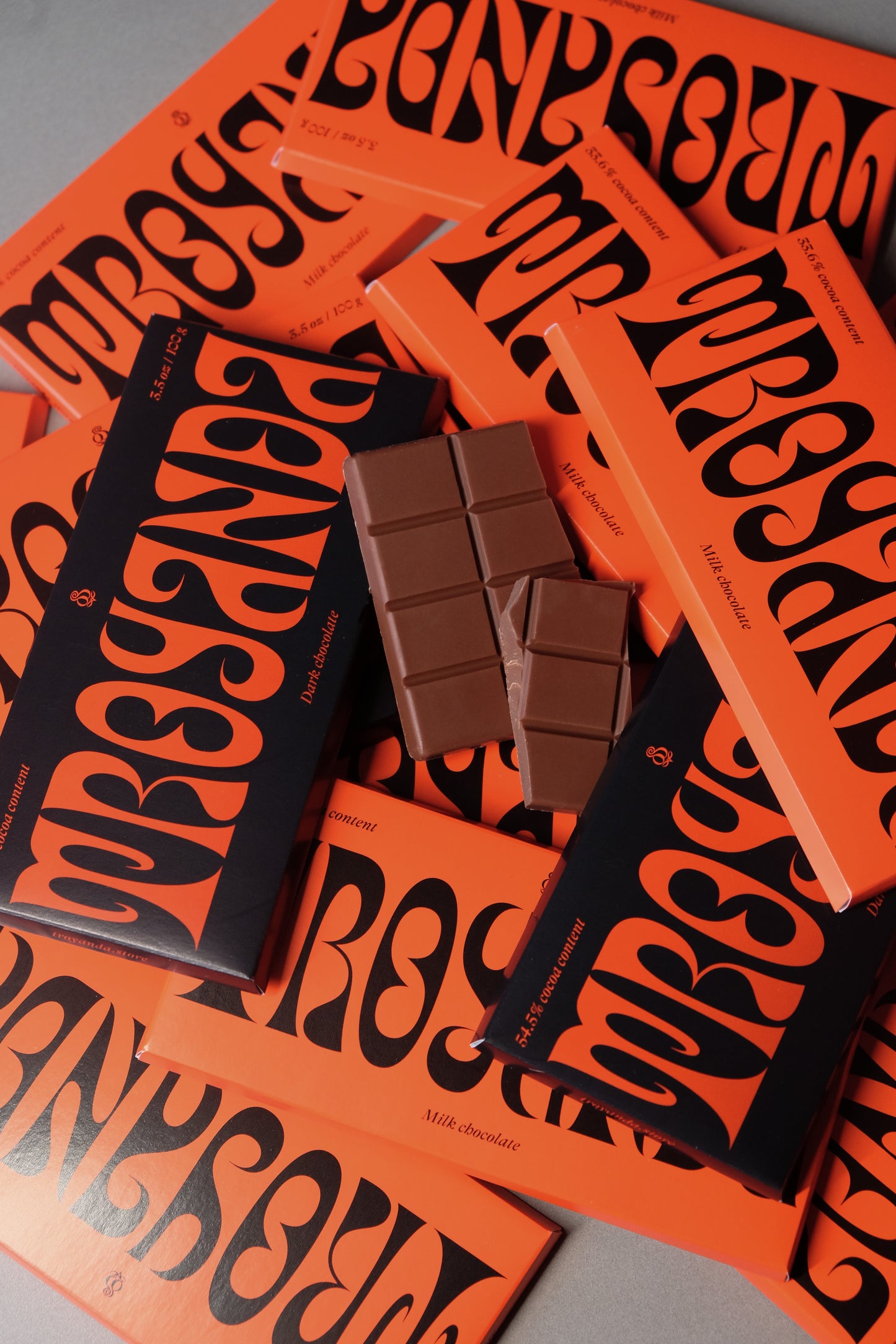 Troyanda dark chocolate | 54.4% cacao