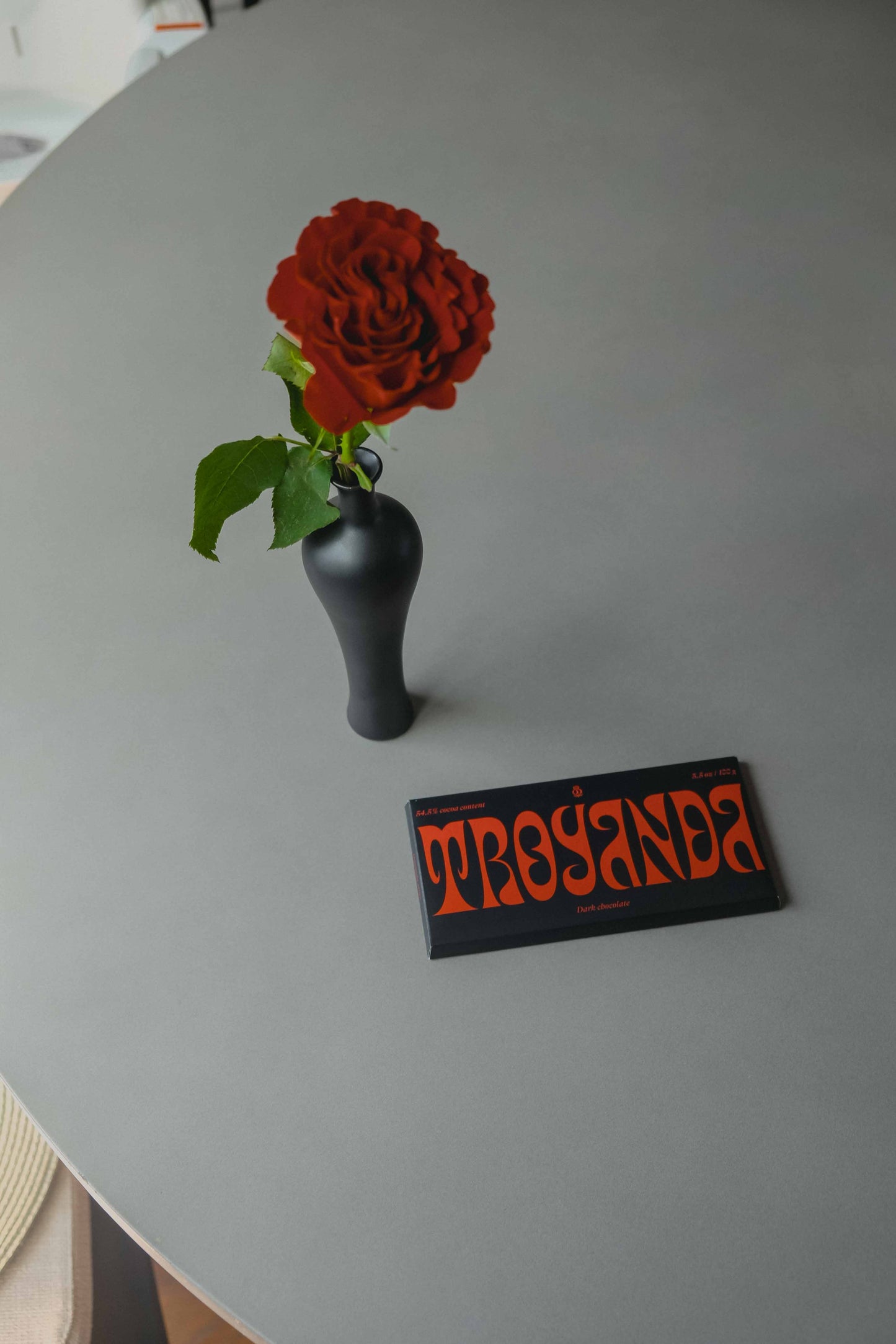 Troyanda dark chocolate | 54.4% cacao
