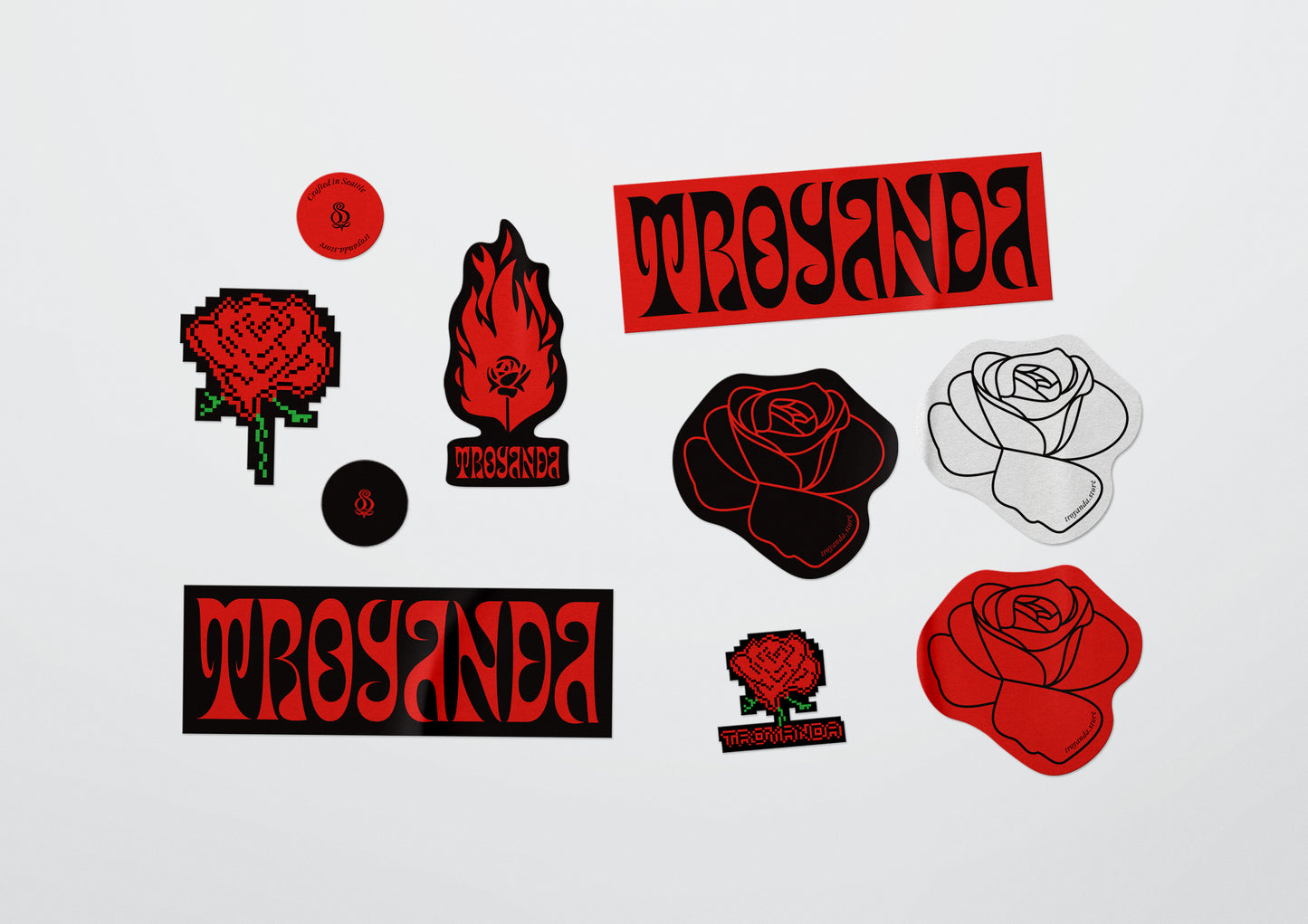 Troyanda Sticker pack
